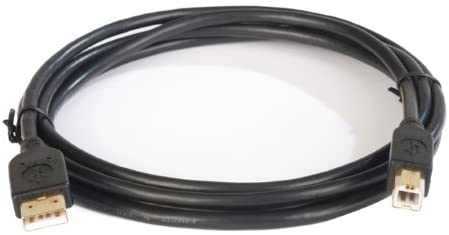 10-Foot USB 2.0 A to B Cable (Black)