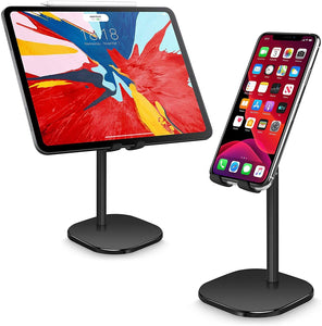 2020 Mobile Phone Stand Luxury Aluminum Adjustable Stretchable Mobile Phone Tablet Pad Desk Stand